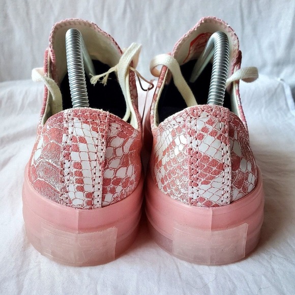 Converse Golf Wang x Chuck Taylor 70 Low Ox Pink Python Sneakers Men's Size 8.5 - Picture 4 of 10